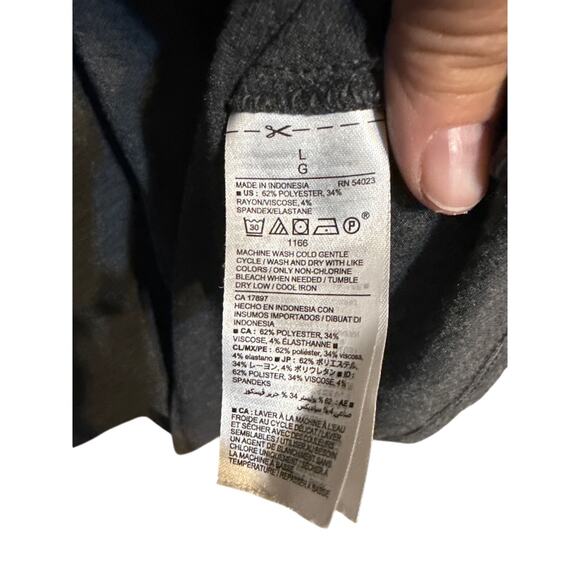 Old Navy Gray Dress Sz L - Picture 4 of 7